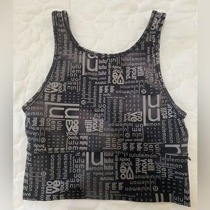 Lululemon Cropped Tank Top - Size 6